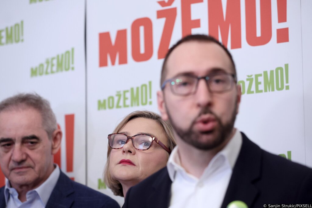 Zagreb: Konferencija za medije stranke Možemo!