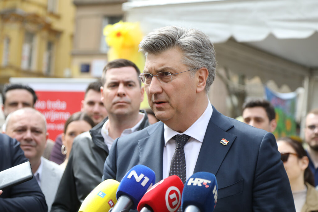 Andrej Plenković: Građani imaju izbor između uspješnog HDZ-a i SDP-a koji ne nudi ništa