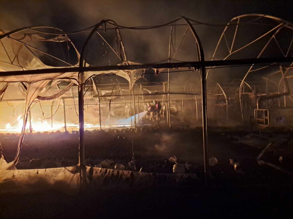 U gašenju požara u Ludbregu ozlijeđen vatrogasac