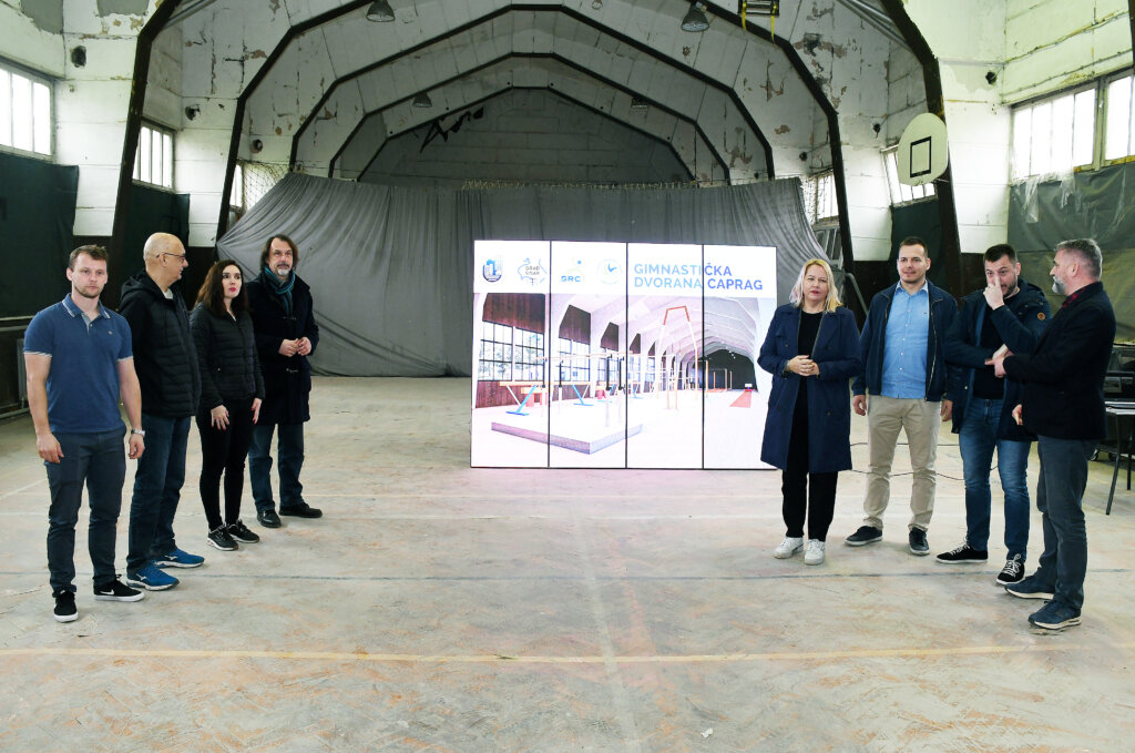 U Sisku predstavljen projekt gimnastičke dvorane vrijedan gotovo milijun eura