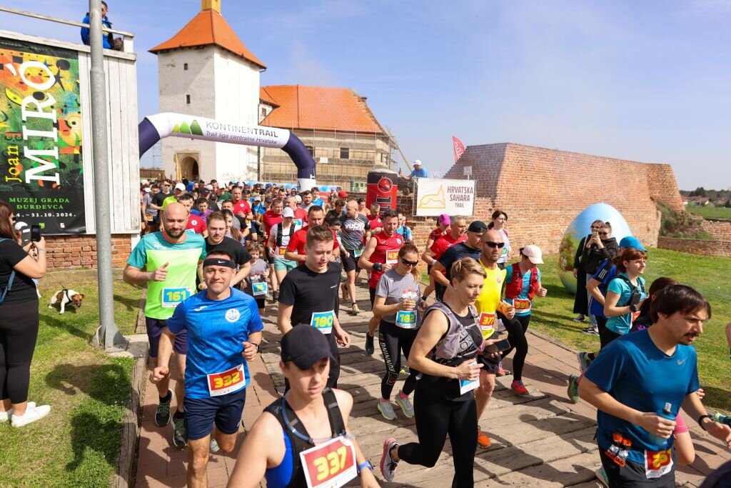 Hrvatska Sahara trail 2024. u organizaciji Trkačkog kluba Đurđevac okupio više od 500 trkača iz 4 države