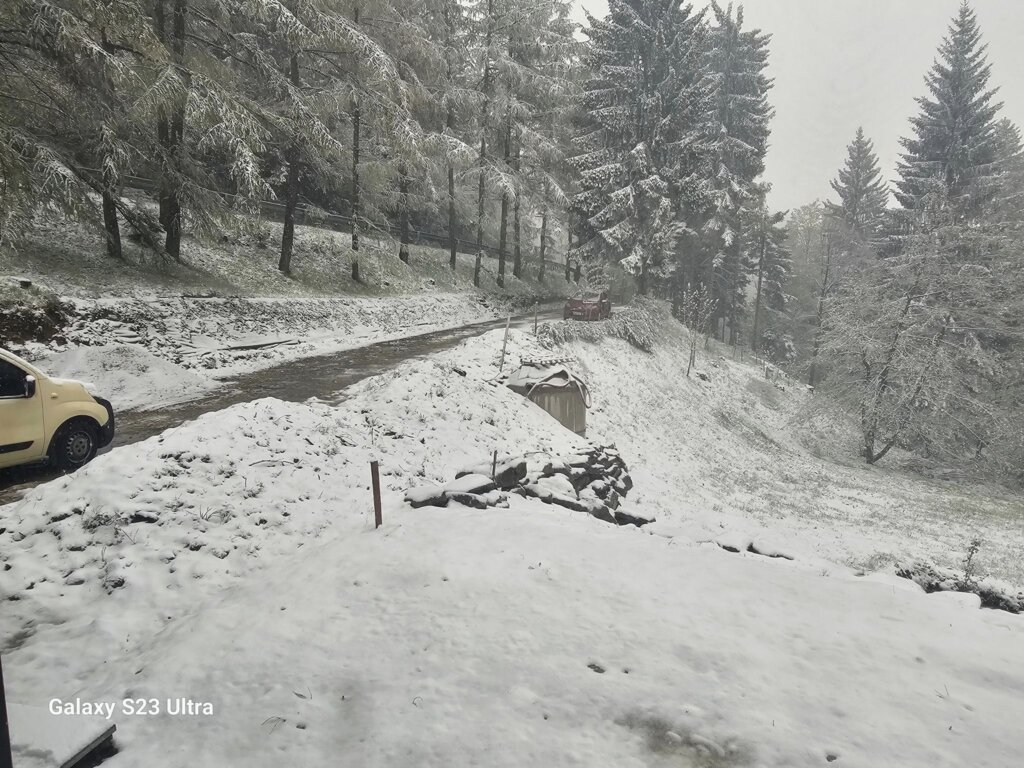 Zabijelio se sjever Hrvatske, a osim snijega drastično pala i temperatura