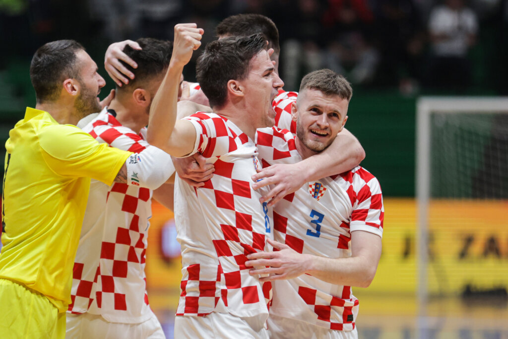Susret Hrvatske I Poljske U Dodatnim Kvalifikacijama Za Svjetsko Prvenstvo U Futsalu