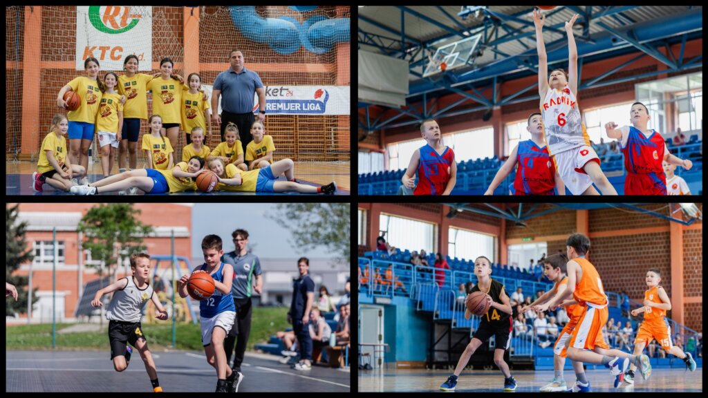 [FOTO] Održan Mini basket turnir u organizaciji Košarkaškog kluba “Radnik” Križevci