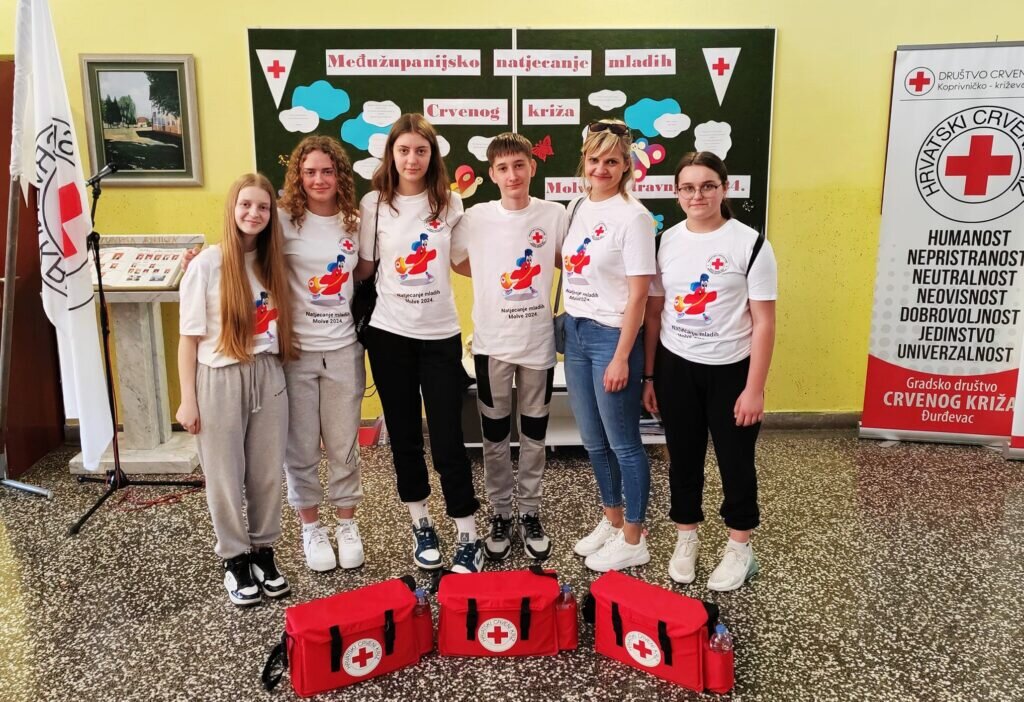 Ekipe Gradskog društva Crvenoga križa Đurđevac uspješne na Međužupanijskom natjecanju