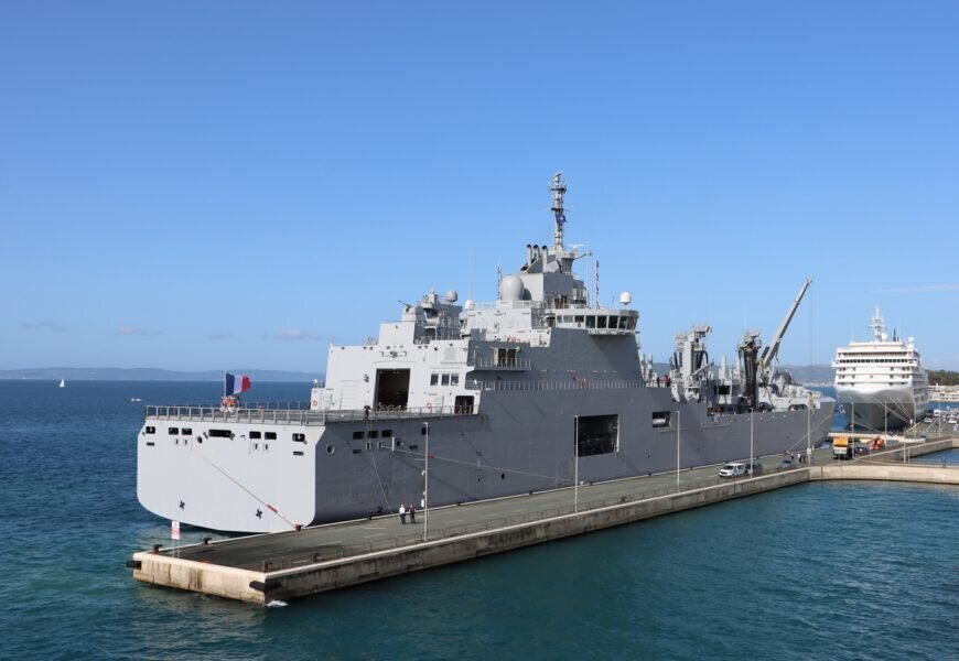 MORH: Brod Francuske mornarice „Jacques Chevalier“ u Splitu