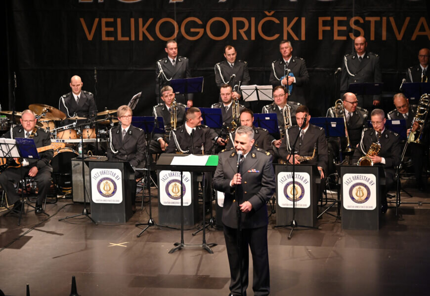 Jazz orkestar Oružanih snaga RH otvorio 18. Velikogorički brass festival