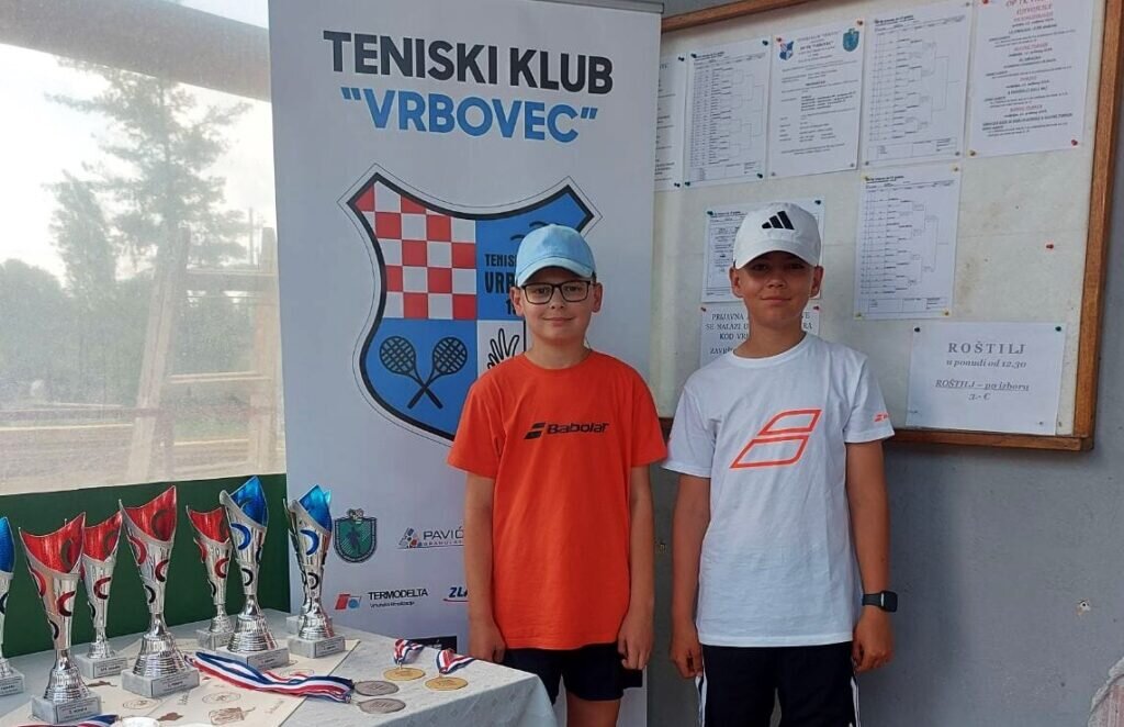 Mladi tenisači TK Đurđevac uspješno igrali u Vrbovcu, Zagrebu i Jakovlju