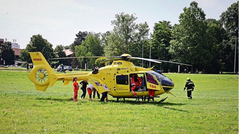 U Međimurju izveden prvi medicinski let helikopterom, prevezli teško ozlijeđenu 21-godišnjakinju