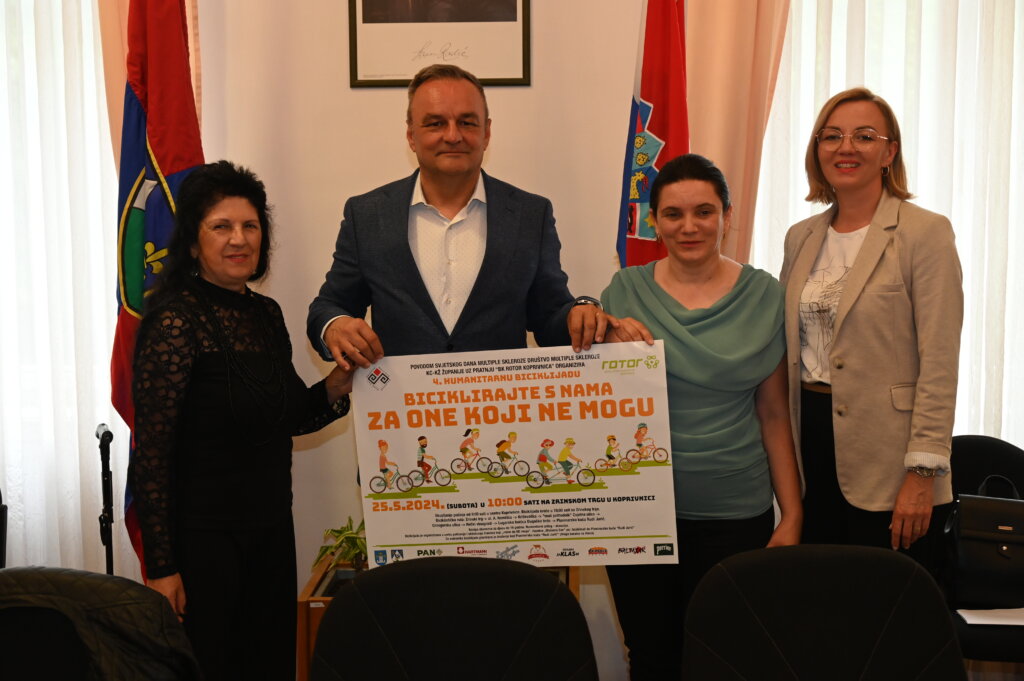 [FOTO] Ove subote 4. humanitarna biciklijada Društva multiple skleroze Koprivničko-križevačke županije