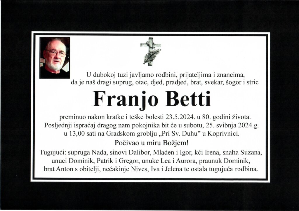 Franjo Betti osm 2