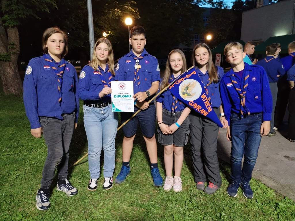 [FOTO] Članovi Odreda izviđača „Kamengrad“ Koprivnica državni prvaci