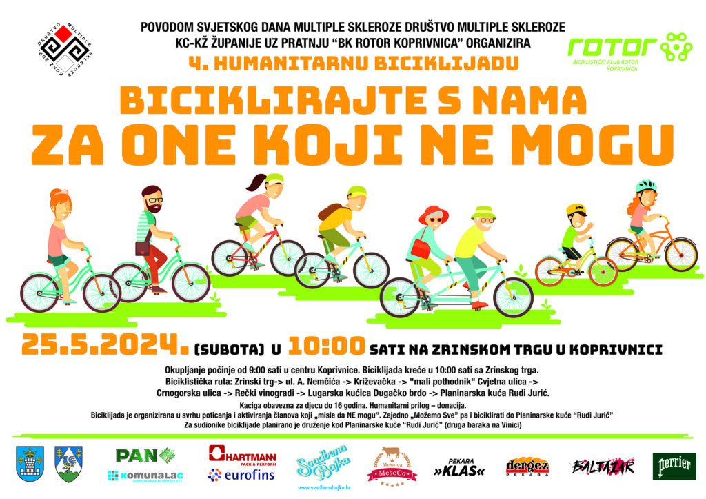 4. Humanitarna biciklijada „Biciklirajte s nama za one koji ne mogu“