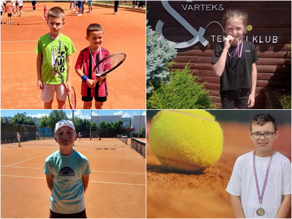 Još jedan uspješan vikend za mlade tenisače Teniskog kluba Đurđevac