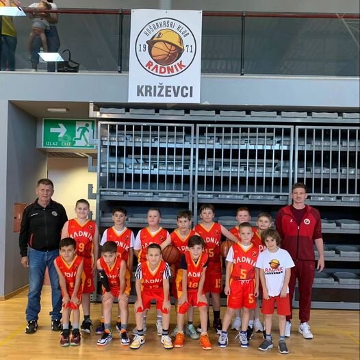 Mladi križevački košarkaši osvojili deseto mjesto u Pazinu
