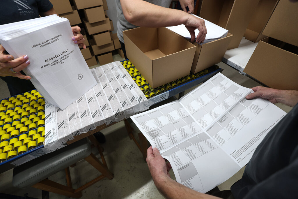 Počelo tiskanje glasačkih listića za europske izbore