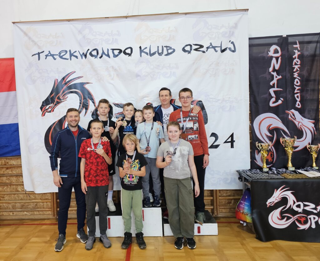 Taekwondo klub Radnik Križevci ima sjajnu budućnost, djeca ušla u svijet borilačkog sporta