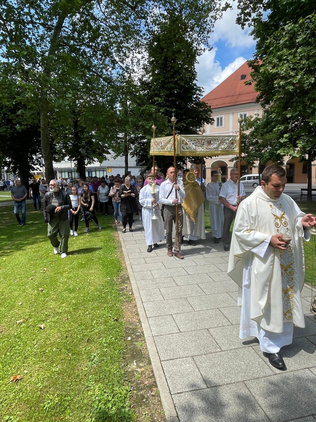 Proslava svetkovine Tijelova u Bjelovaru
