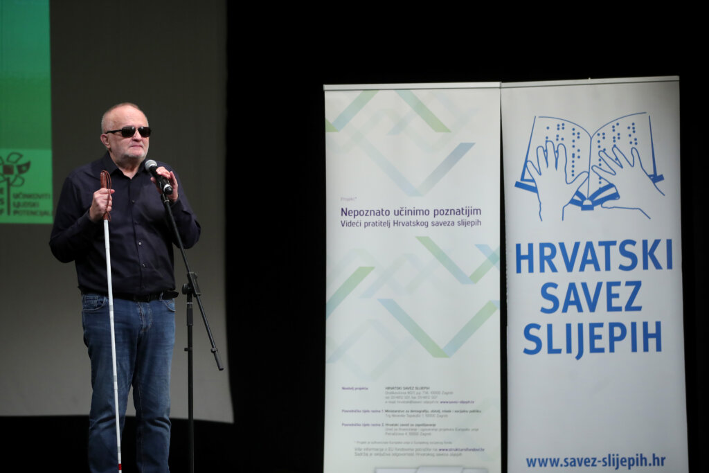 Zagreb: Hrvatski Savez Slijepih Održao Konferenciju S Porukom Ako Ne Vidimo, Nismo Nevidljivi
