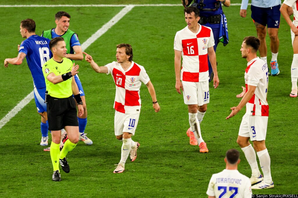 Leipzig: U Posljednjem Trećem Kolu Skupine B Na Euru Hrvatska Nogometna Reprezentacija Je Odigrala 1 1 Protiv Italije