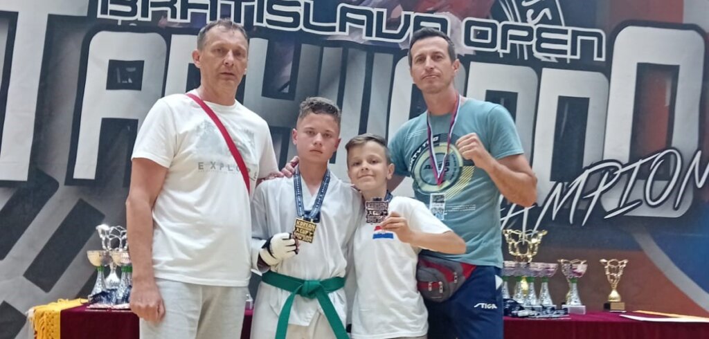 TAEKWONDO Sjajni križevački predstavnici na turniru u Slovačkoj