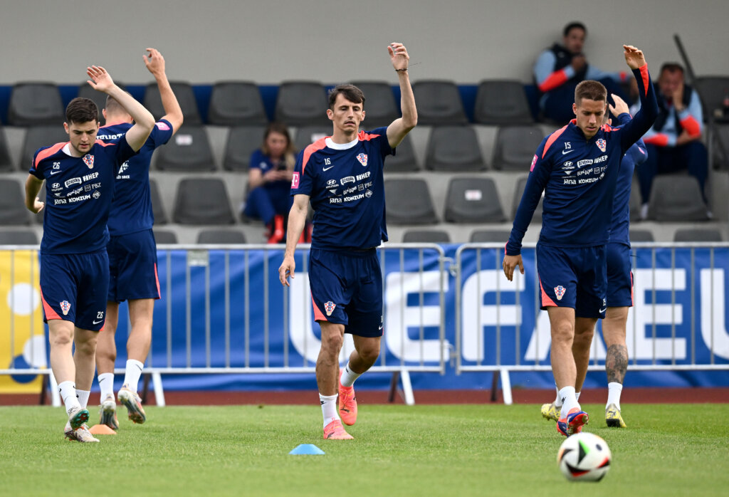 Neuruppin: Trening Hrvatske Nogometne Reprezentacije