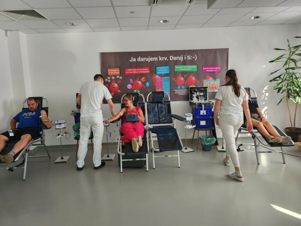 U izvanrednoj akciji darivanja krvi u Vrbovcu prikupljene 24 doze