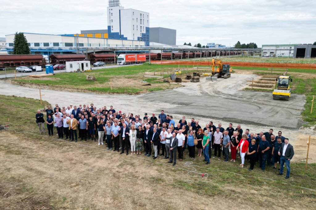 [FOTO] Podravka gradi novi Transportni centar vrijedan tri milijuna eura