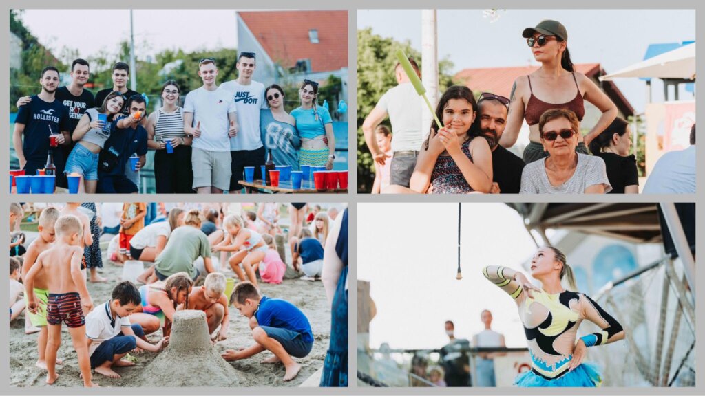 [FOTO] Održan Križevci Beach Party, zabava za male i velike u centru grada