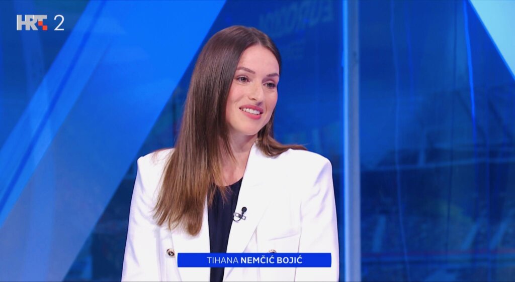 Križevčanka Tihana Nemčić Bojić stručna komentatorica na HRT-u