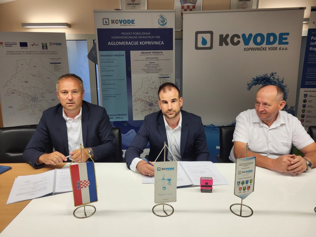 [FOTO] Potpisan ugovor s izvođačem, počinje izgradnja sustava odvodnje u Sokolovcu