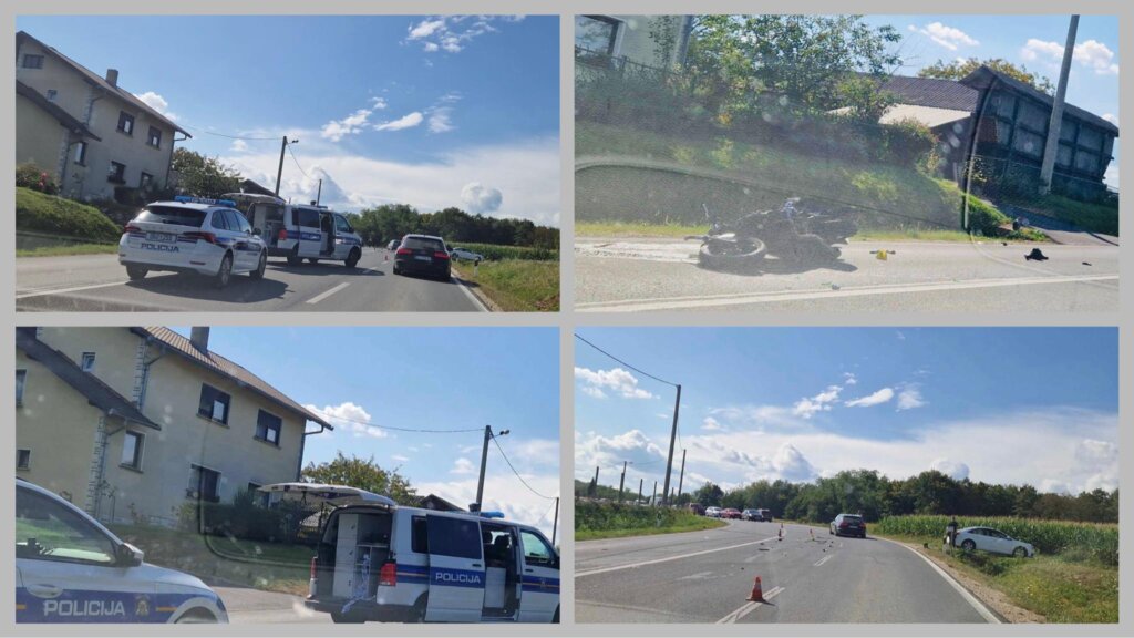 [FOTO] Prometna na cesti Koprivnica – Križevci, prometuje se usporeno