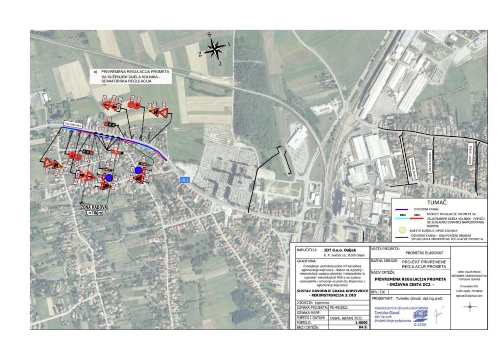 Kreću radovi na Varaždinskoj cesti u sklopu “Aglomeracije Koprivnica”