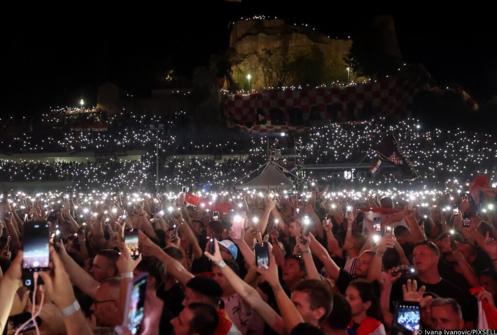 Koncert Marka Perkovića Thompsona U Imotskom