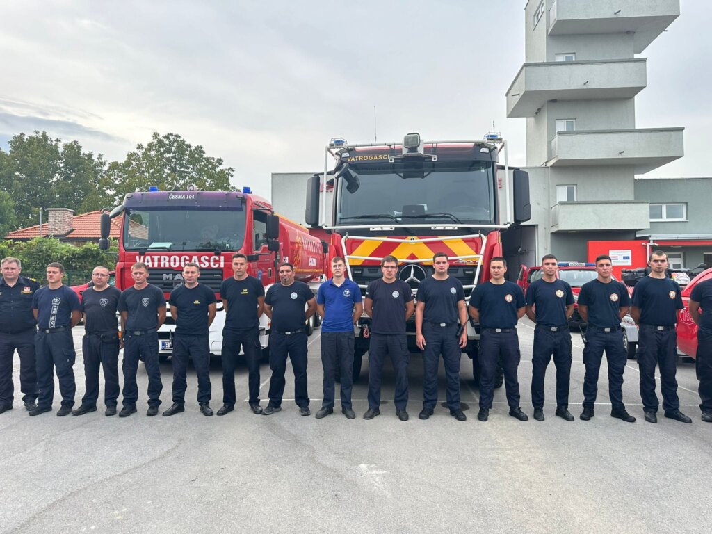 Bjelovarsko-bilogorski vatrogasci stižu u pomoć kolegama u Dalmaciji