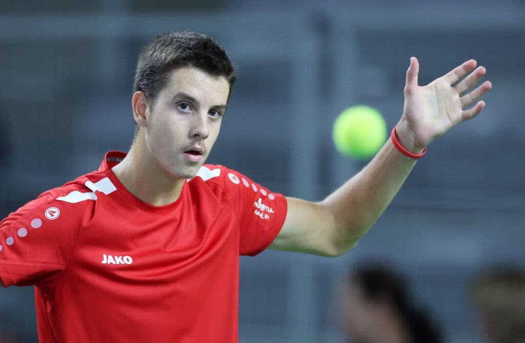 Varaždin: Matej Dodig I Vilius Gaubas U Susretu Hrvatske I Litve U Davis Cupu