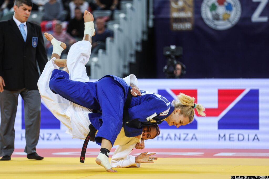 Ijf World Judo Tour Zagreb Grand Prix 2024., Borba Za Broncu, Kaillany cardoso Lara cvjetko