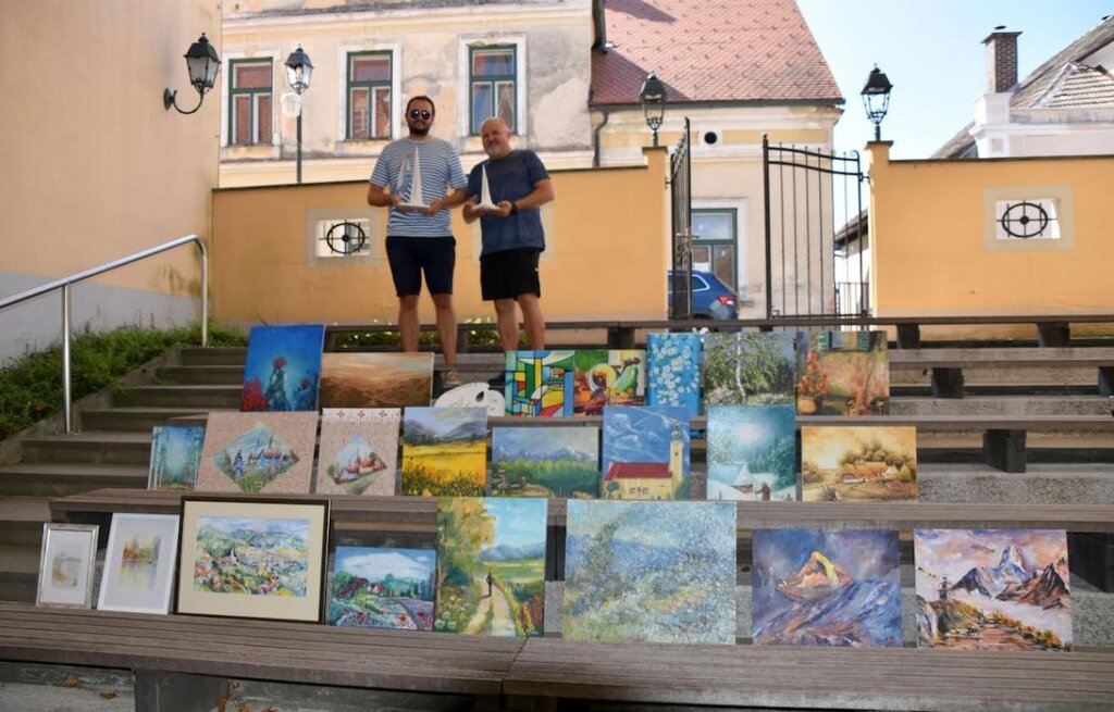 Akademski kipar Mata CROata iz Vrbovca sudjelovao na likovnoj koloniji u Sloveniji