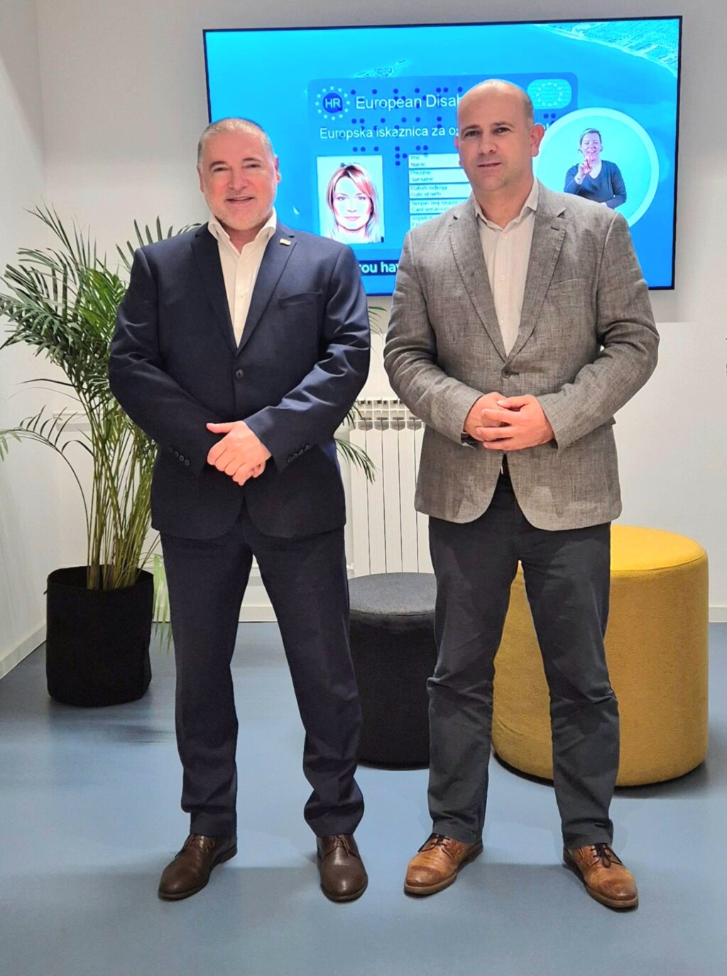 Pravobranitelj Darijo Jurišić I Glavni Direktor Akd A, Jure Sertić