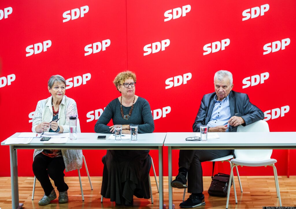 Zagreb: Sjednica Glavnog Odbora Foruma Seniora Sdp A Hrvatske