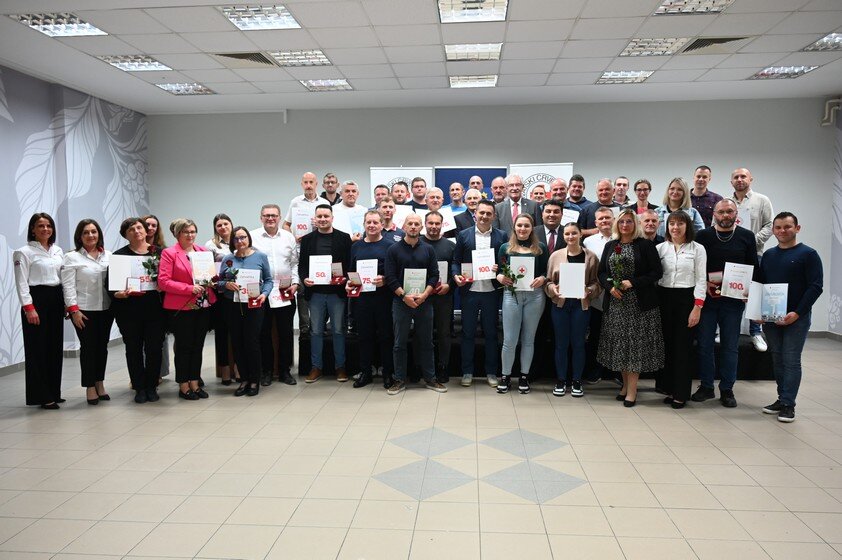 [FOTO] U Križevcima održan tradicionalni prijem za darivatelje krvi