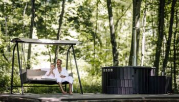 Hot Tub Yoga Deck