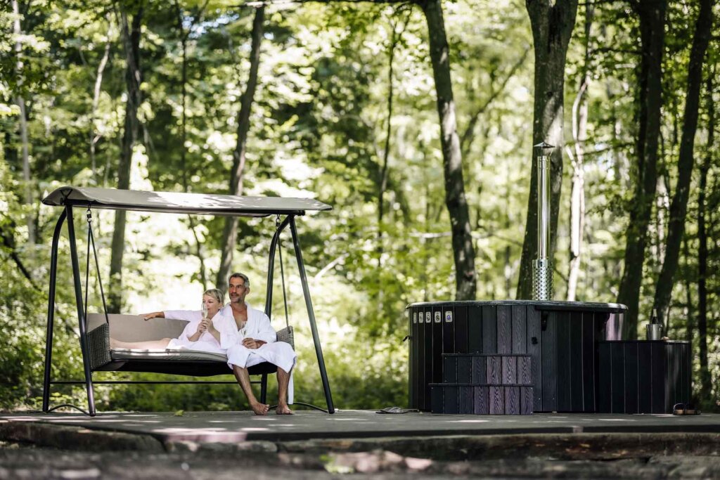 Hot Tub Yoga Deck