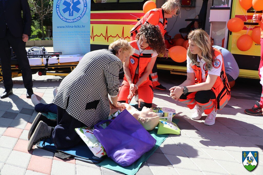 Povodom Svjetskog dana oživljavanja Zavod za hitnu medicinu Koprivničko-križevačke županije provodi edukacije u osnovnim školama