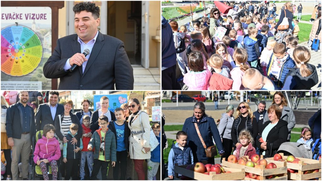 [FOTO/VIDEO] LJUBAV DJECI PRIJE SVEGA Otvoren Dječji tjedan u Križevcima