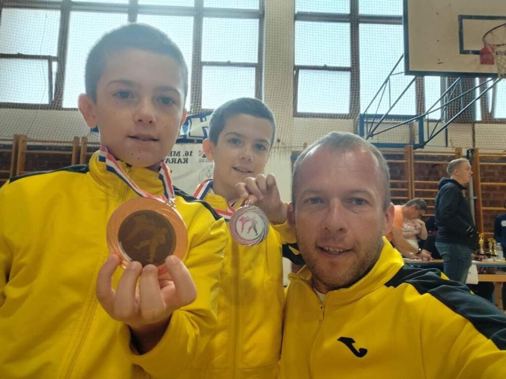 Dvije bronce za mlade križevačke karatiste