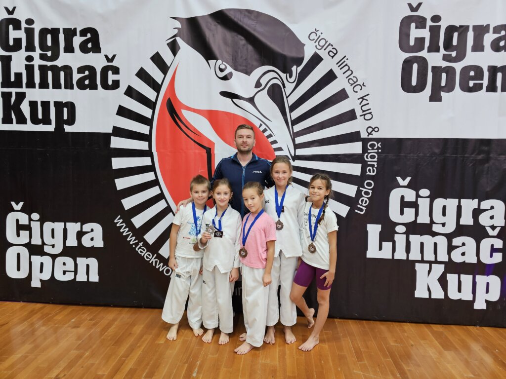 TAEKWONDO Vrlo dobri najmlađi križevački natjecatelji na “Čigra Openu”