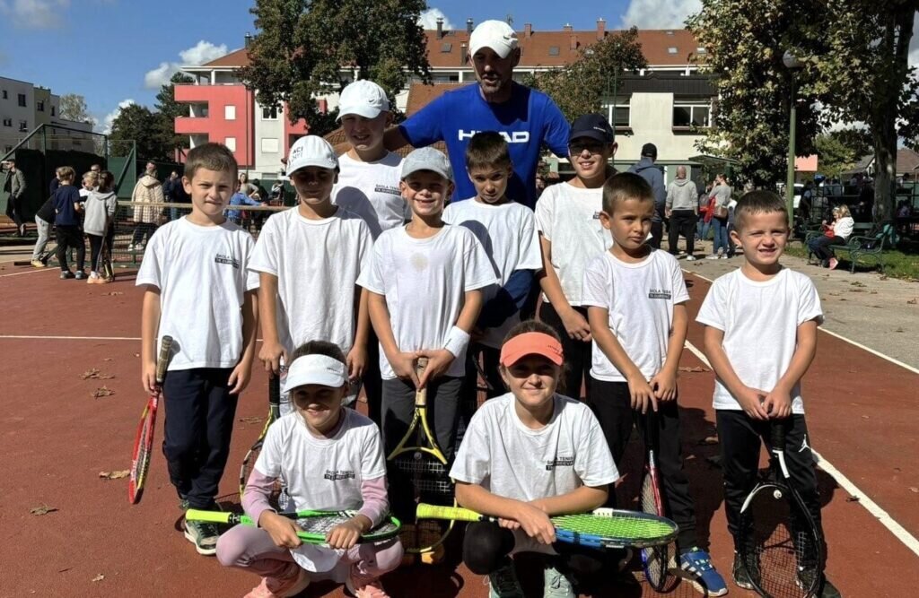 [FOTO] Teniski klub Đurđevac ima viceprvake Odbora Sjever do 10 godina