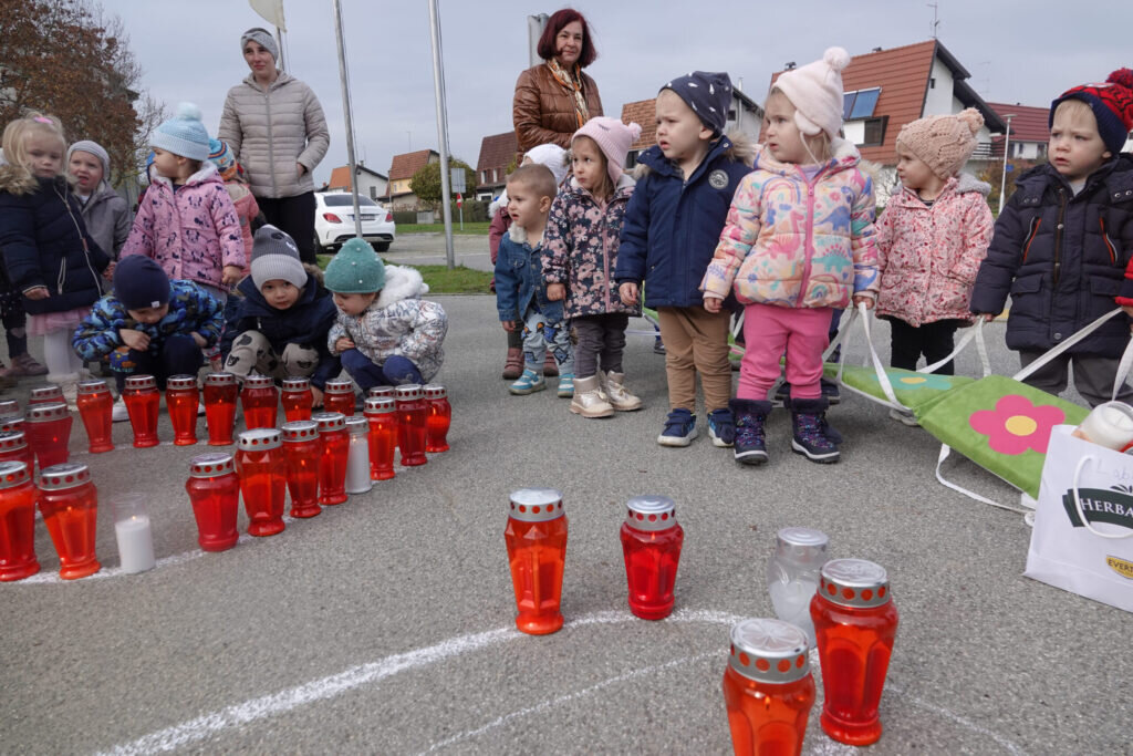 Dječji vrtić Maslačak Đurđevac obilježio Dan sjećanja na žrtve Domovinskog rata i Dan sjećanja na žrtvu Vukovara i Škabrnje