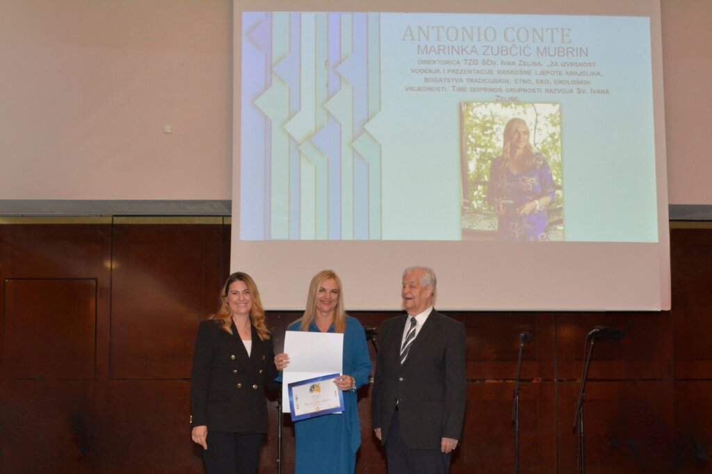 Foto Marinka Zubčić Mubrin Povelja Fest Antonio Conte